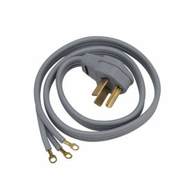 General Electric WX09X10004 3 Wire 30amp Dryer Cord, 6-Feet