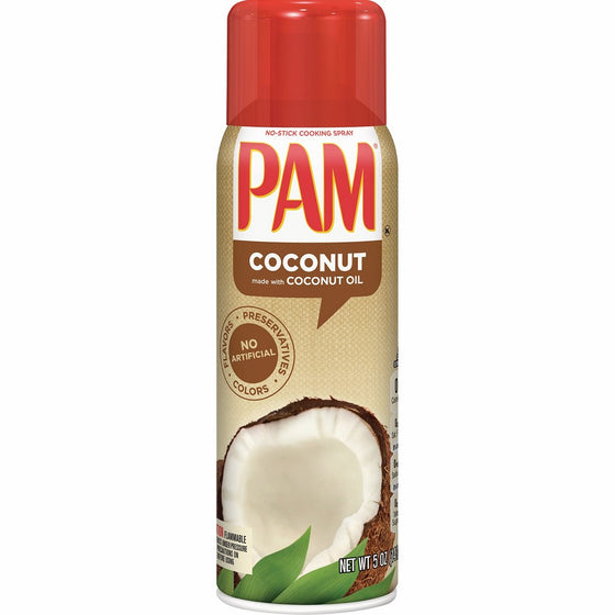 PAM Coconut Oil Cooking Spray, 5 oz