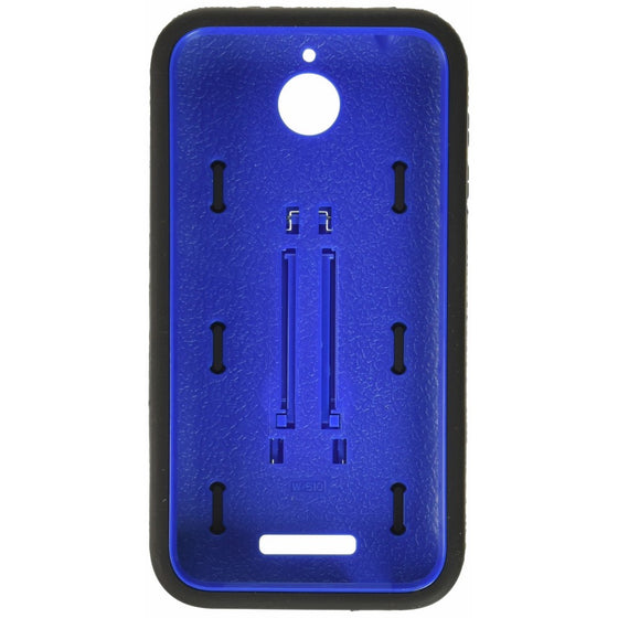 MyBat Asmyna HTC Desire 510 Symbiosis Stand Protector Cover - Retail Packaging - Black/Blue