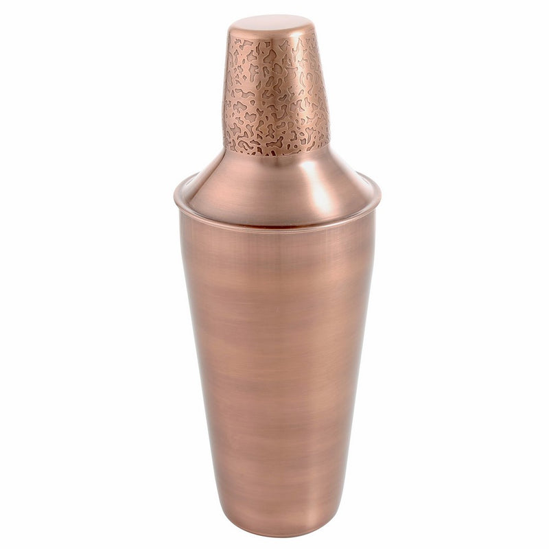 Cambridge Silversmiths Kerry Copper Etched Shaker, 24 oz, Stainless Steel