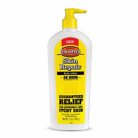 O'Keeffe's Skin Repair Body Lotion and Dry Skin Moisturizer, Pump Bottle, 12 oz