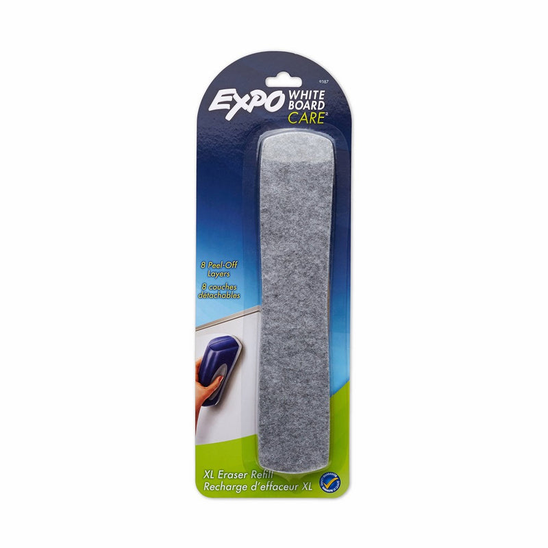 EXPO Whiteboard/Dry Erase Board Soft Pile Eraser, Extra-Large, Replacement Pad (9387)