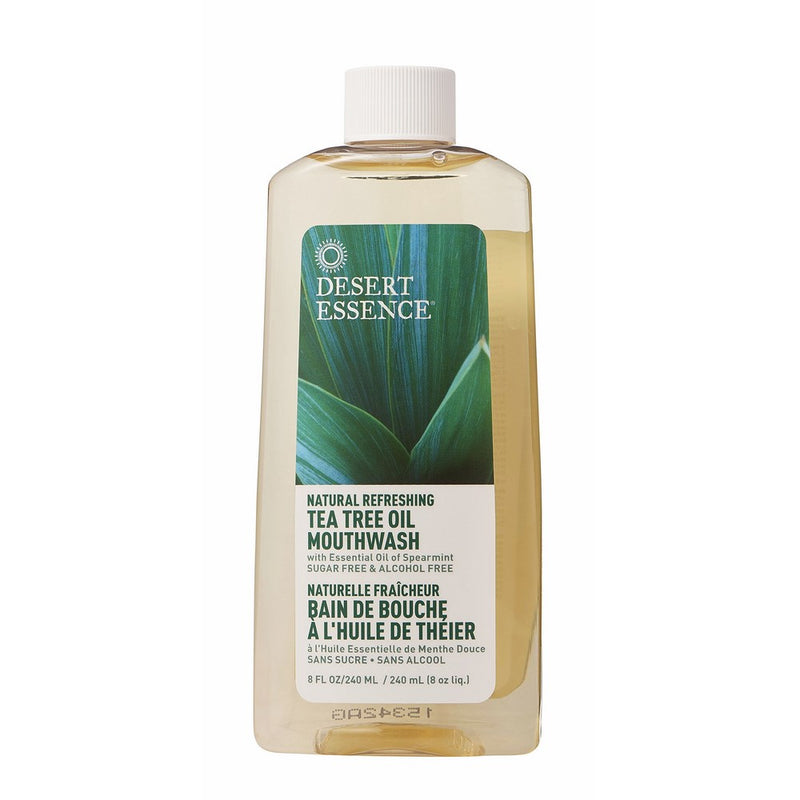Natural Refreshing Tea Tree Oil Mouthwash - 8fl oz