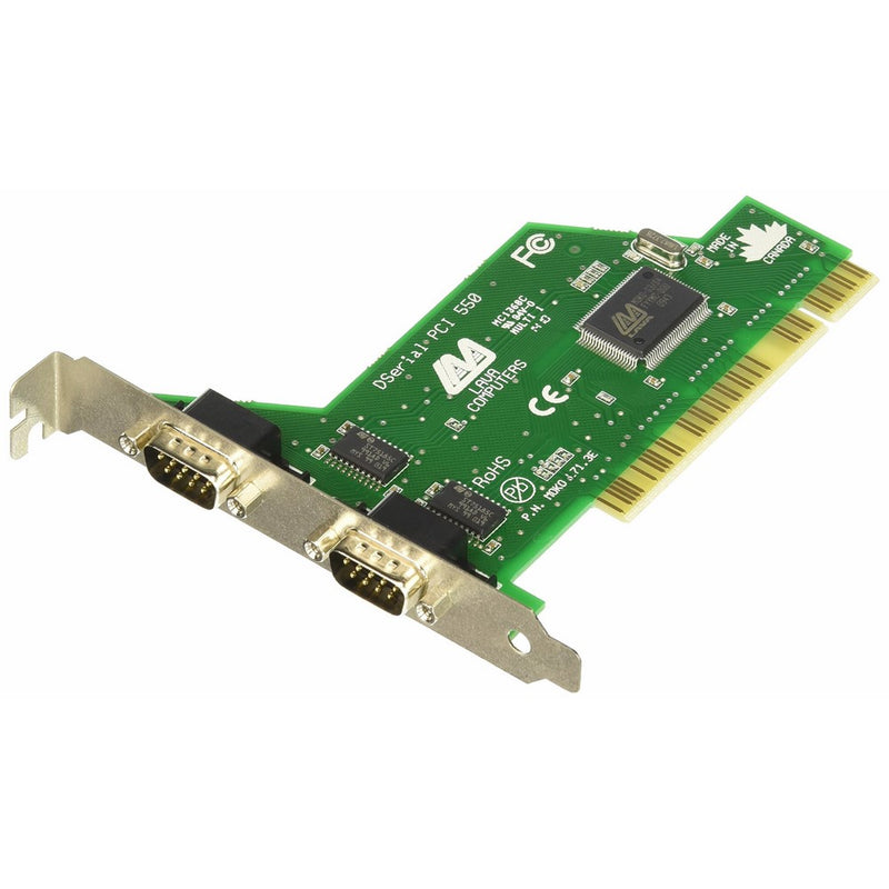 C2G/Cables to Go 16639 Lava Serial-PCI Dual 16550 DB9 Serial Card