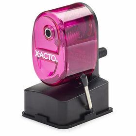 X-ACTO Bulldog Vacuum Mount Manual Pencil Sharpener, Assorted Colors