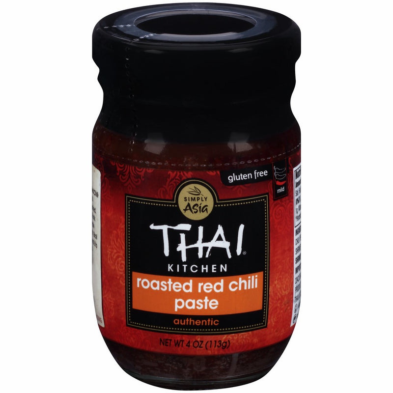 Thai Kitchen Gluten Free Roasted Red Chili Paste, 4 oz (Case of 12)