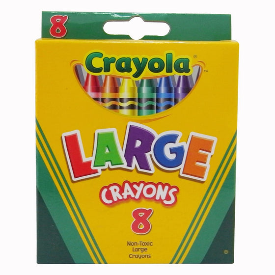Crayola 8ct Large Crayons Tuck Box
