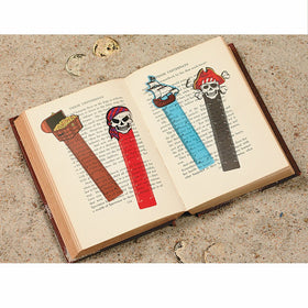 Pirate Ruler Bookmarks 48 ct