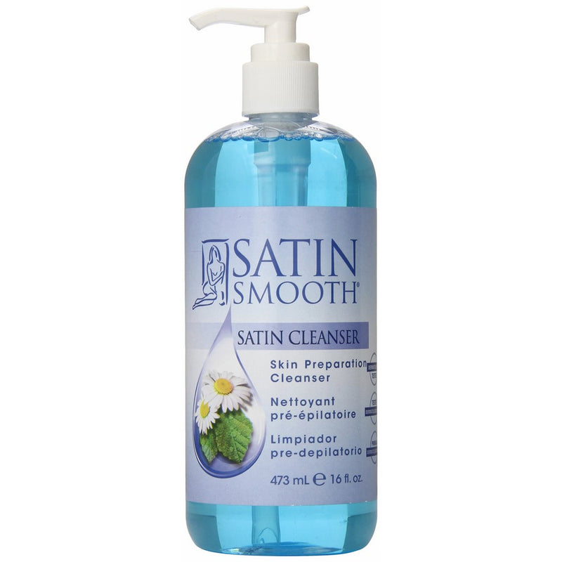 Satin Smooth Cleanser, 16 Fluid Ounce