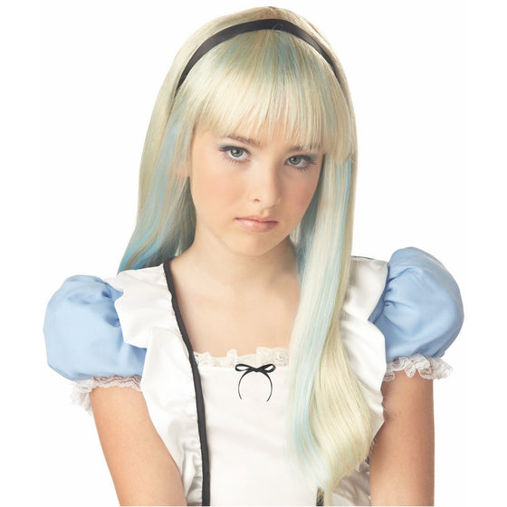 Alice in Wonderland Child Wig