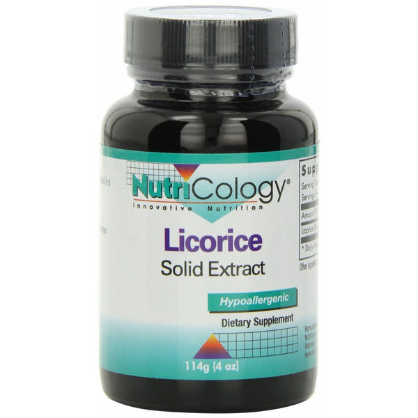 Nutricology Licorice Solid Extract, 4 Ounce