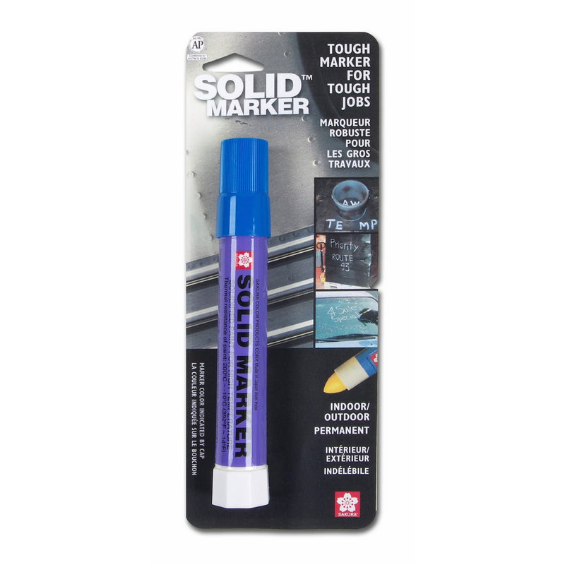 Sakura Solidified Paint Solid Marker, 14 to 392 Degrees F, Blue
