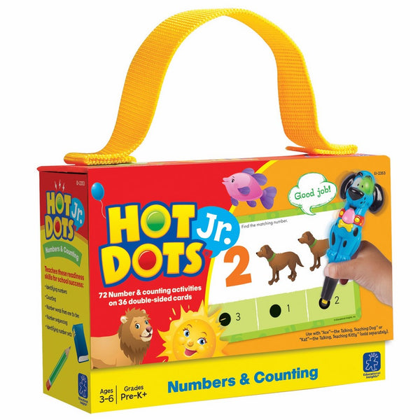 Educational Insights 2353 Hot Dots Jr. Numbers and Counting Card Set