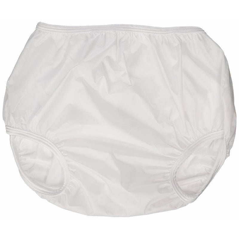 Dappi Waterproof 100% Nylon Diaper Pants, 2 Pack, White, X-Large