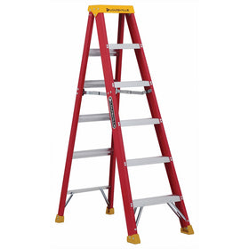 Louisville Ladder L-3016-06 300-Pound Duty Rating Fiberglass Stepladder, 6-Feet