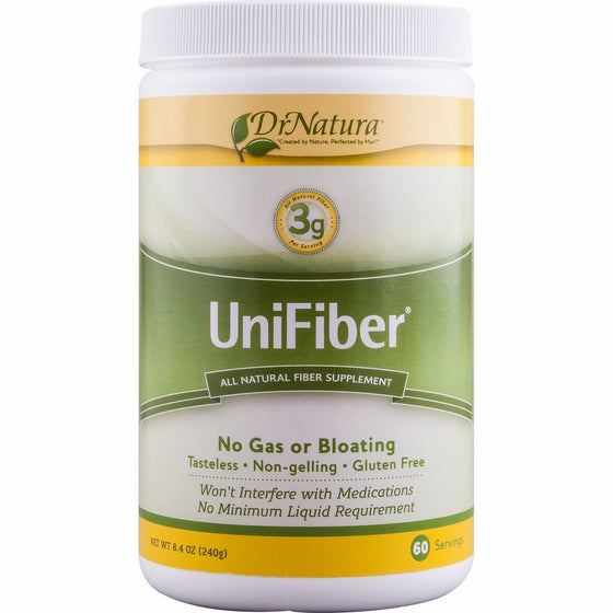 Dr. Natura Unifiber, Natural Fiber Supplement, 8.4-Ounce