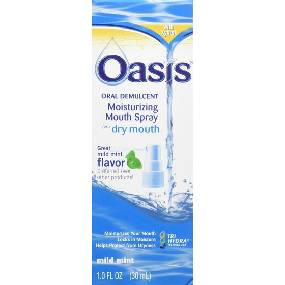 OASIS DRY MOUTH SPRAY 1 OZ 6 Pack