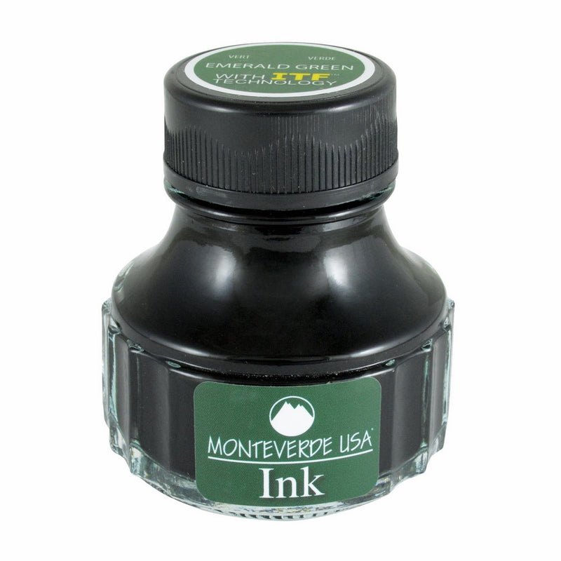 Monteverde USA Ink with ITF Technology, 90 ml Emerald Green (G308GN)