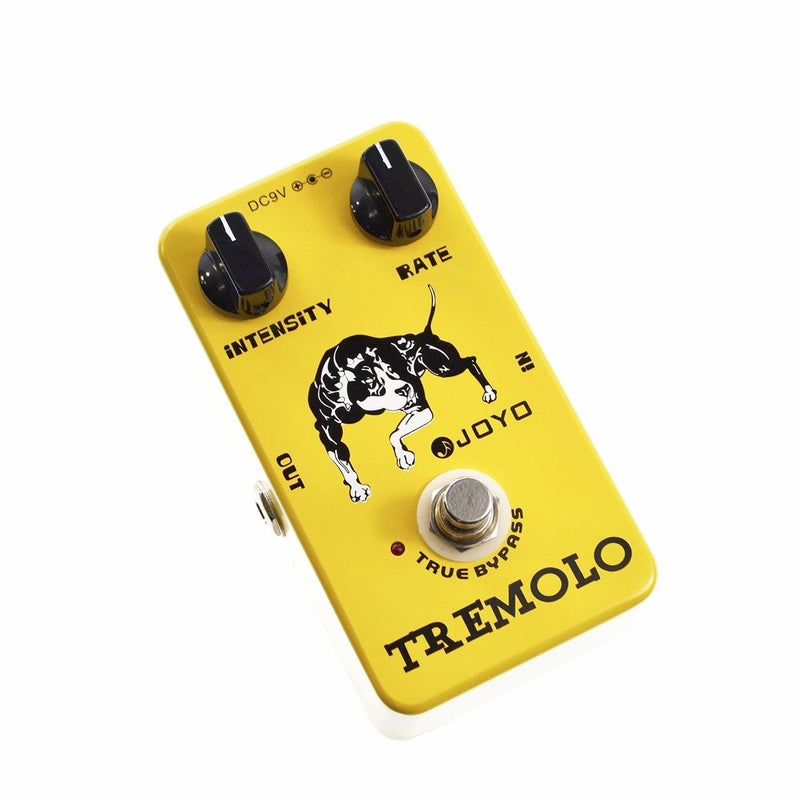 Joyo JF-09 Tremolo Guitar Pedal with True Bypass Wiring