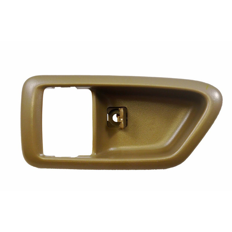 PT Auto Warehouse TO-2562E-2LH - Inside Interior Inner Door Handle Trim/Bezel, Beige/Tan - Driver Side