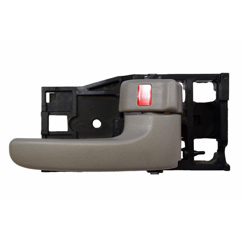 PT Auto Warehouse TO-2901G-RH - Inside Interior Inner Door Handle, Gray (Charcoal) - Passenger Side