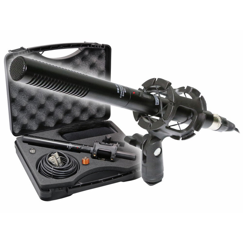 Vidpro XM-55 13-Piece Professional Video & Broadcast Unidirectional Condenser Microphone Kit