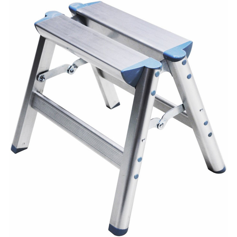 Telesteps 100SS OSHA Compliant 12 inch Aluminum Folding Step Stool