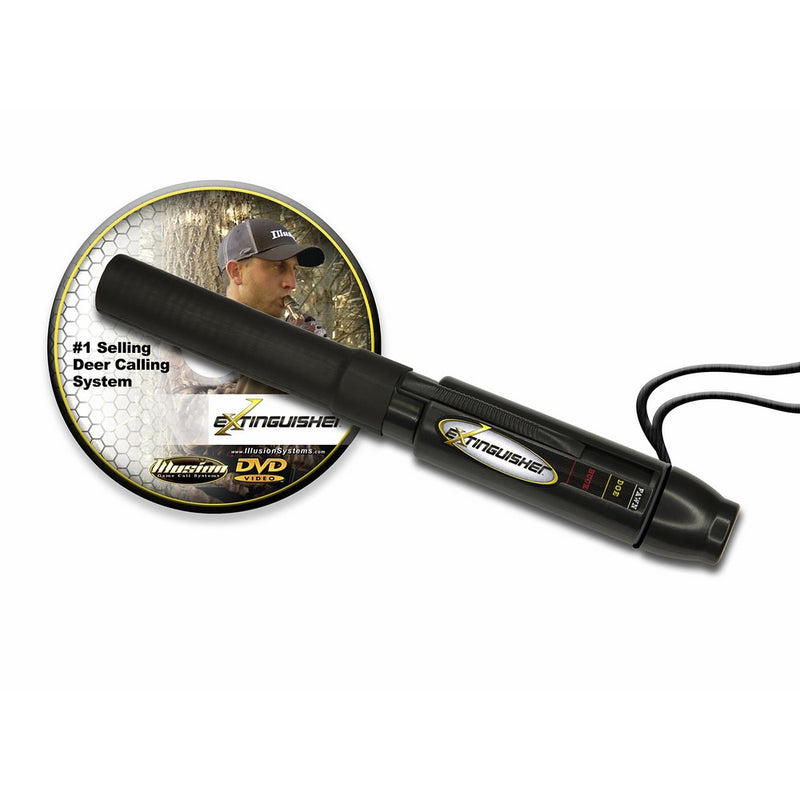 Extinguisher Deer Call (Black) with DVD Instructional!