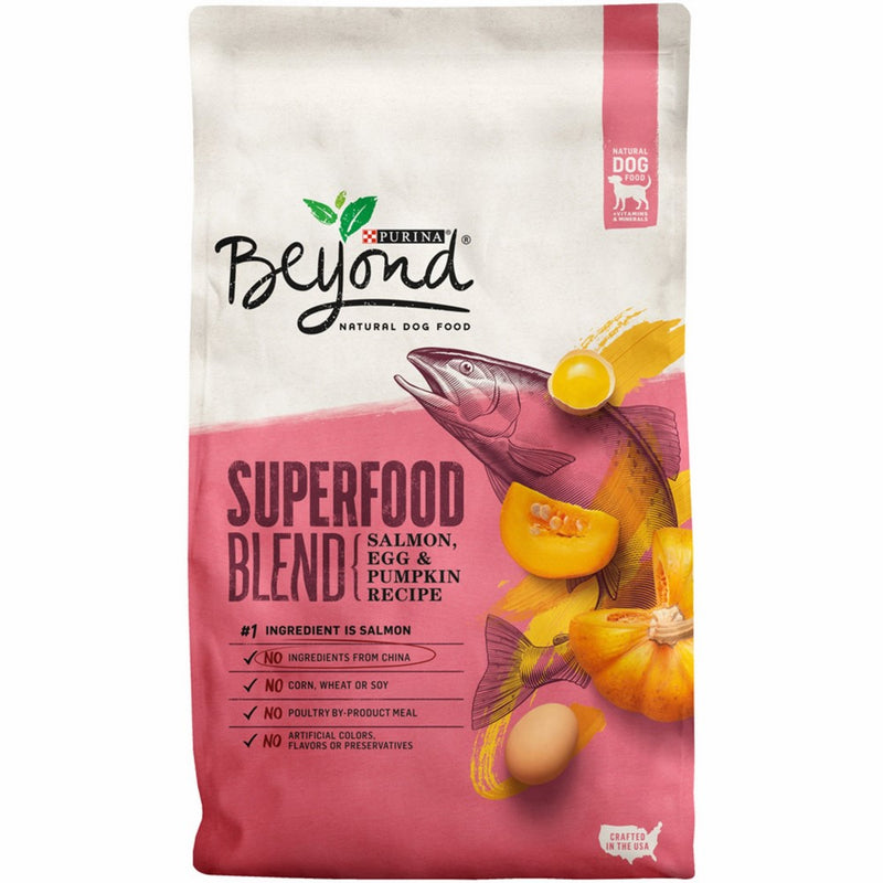 Purina Beyond Superfood Blend Salmon, Egg & Pumpkin Recipe Adult Dry Dog Food - 14.5 lb. Bag