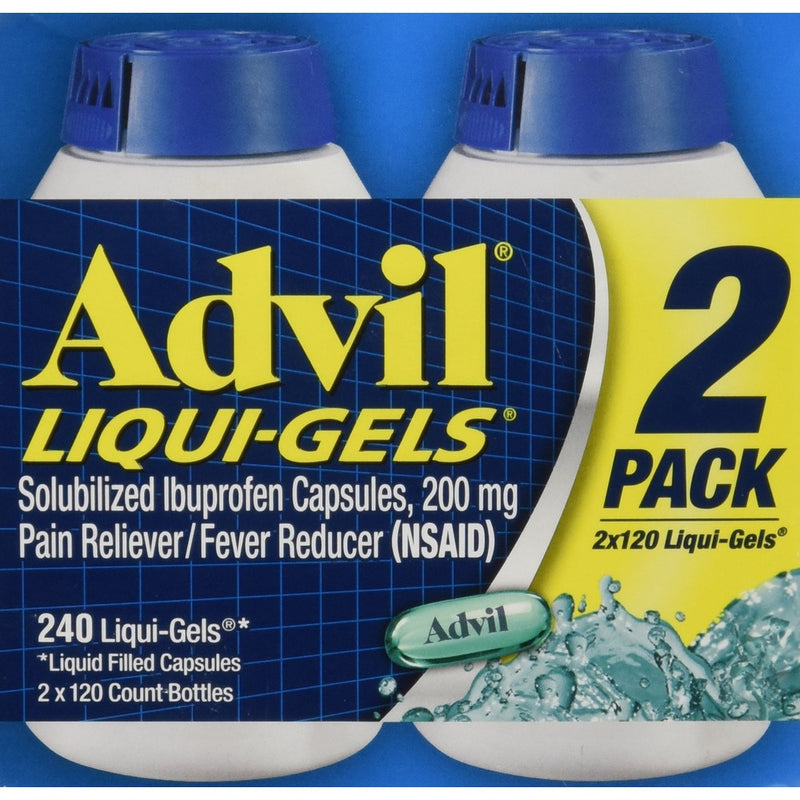 Advil Liquigels, 200 Miligrams, 240 Count 200mg