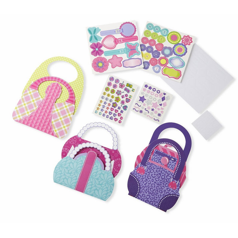 Melissa & Doug Simply Crafty Precious Purses Craft Kit (Makes 3 Purses)