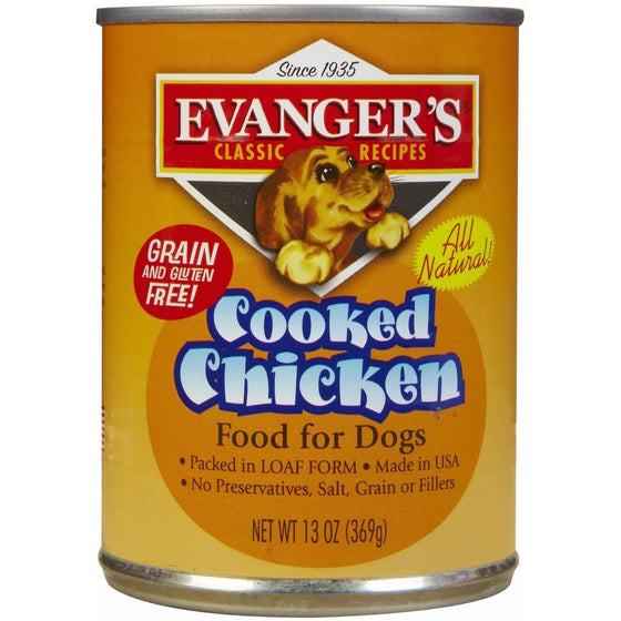 Evangers All Meat Natural - Chicken - 12x13 oz