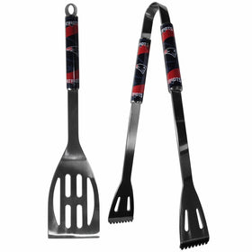 NFL New England Patriots Steel BBQ Tool Set (2 Piece)