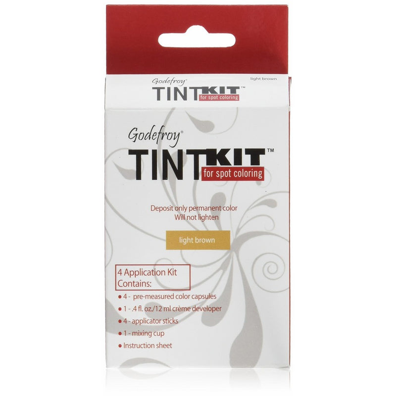 Godefroy 4 Applications Tint Kit, Light Brown