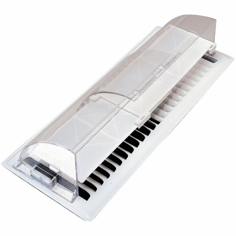 Deflecto Adjustable Air Deflector with Dust Filter, 10" x 14" (52)
