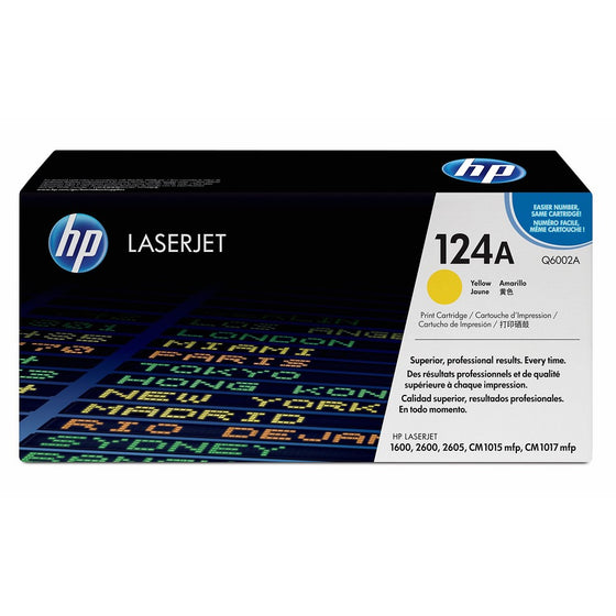 HP Color LaserJet Q6002A Yellow Toner Cartridge (Q6002A)