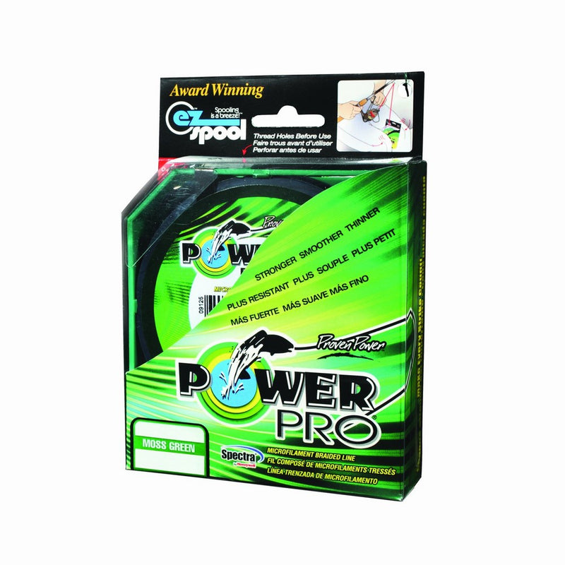 PowerPro 21101000300E 100Lb. x 300 yd.Green Braided Line