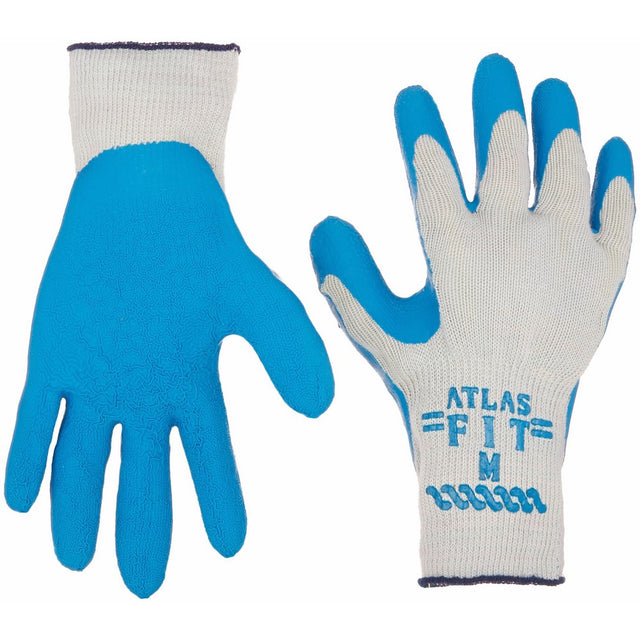 Atlas Fit 300 Size Medium Rubber Coated Glove 12 Pairs