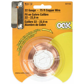 Hillman Fastener 50163 Group Copper Wire, 22 Gauge, 75'