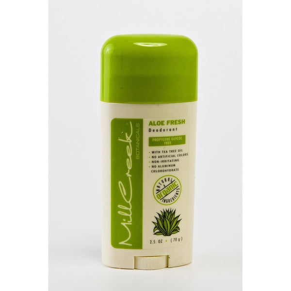 Mill Creek Deodorant Stick Aloe Fresh, 2.5 Ounce