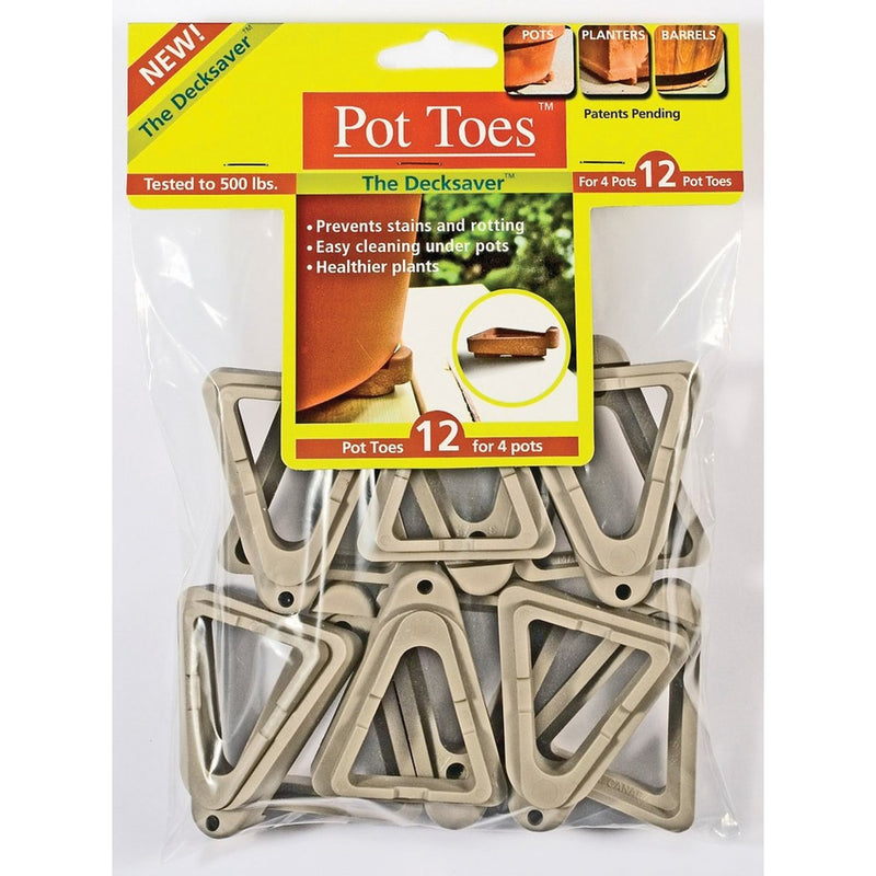 Plantstand PT-12LGHT 12-Pack Light Grey Pot toes