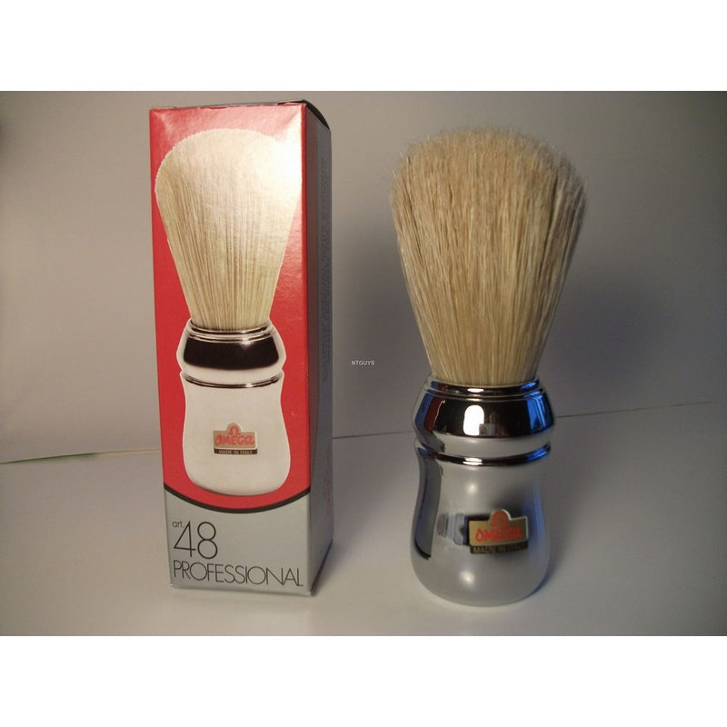 Omega Shaving Brush #10048 Boar Bristle Aka the PRO 48