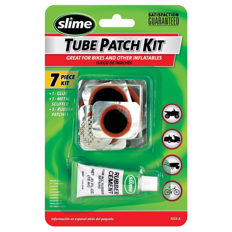 Slime 1022-A Rubber Tube Patch Kit with Glue