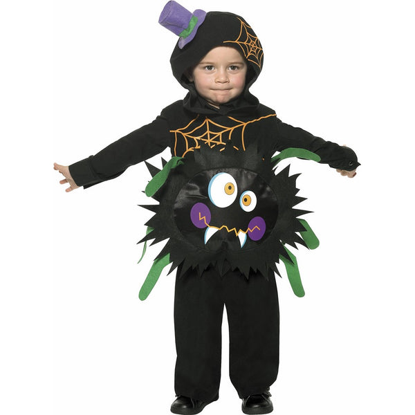 Smiffy's Baby Crazy Spider Costume Tabard with Hood
