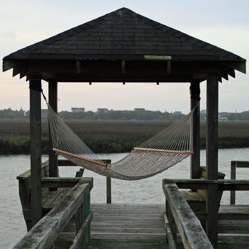 Original Pawleys Island 15DCOT Presidential Duracord Rope Hammock, Oatmeal