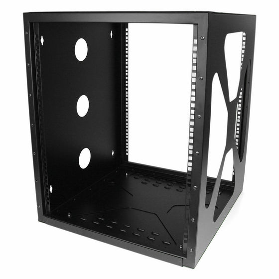 StarTech.com 12U Sideways Wall-Mount Rack for Servers - Side-Mount Server Rack for Easy Access