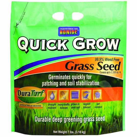 Bonide 60264 Quick Grow Grass Seed, 7-Pound