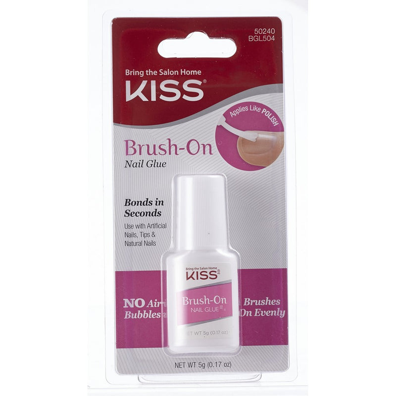 Kiss Brush-On Nail Glue 0.17oz