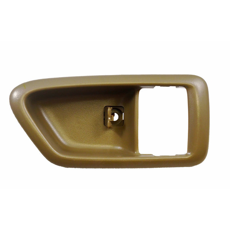 PT Auto Warehouse TO-2562E-2RH - Inside Interior Inner Door Handle Trim/Bezel, Beige/Tan - Passenger Side