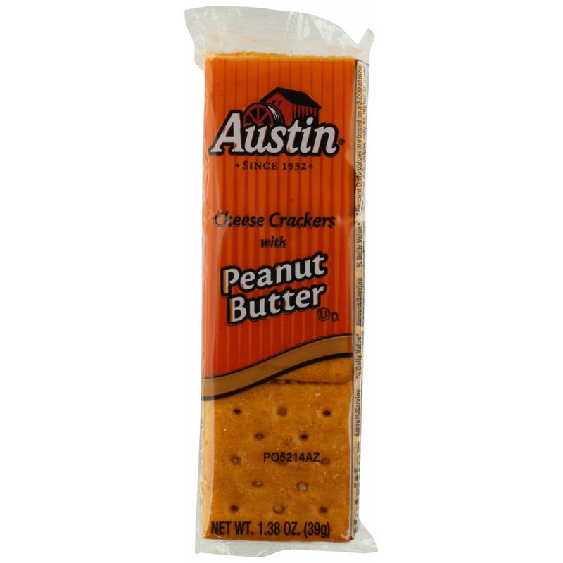 Austin Cheese Crackers with Peanut Butter, 45 Count